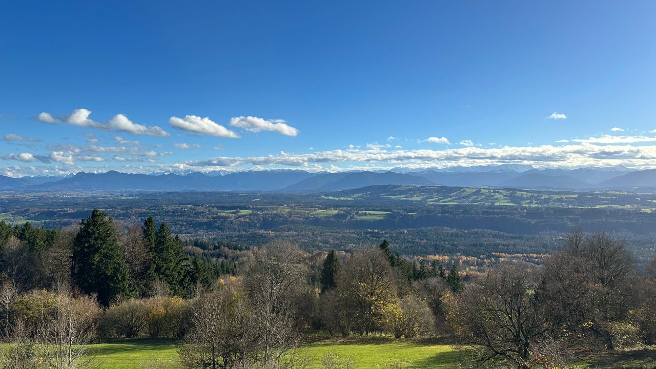 Blick vom Hohenpeißenberg